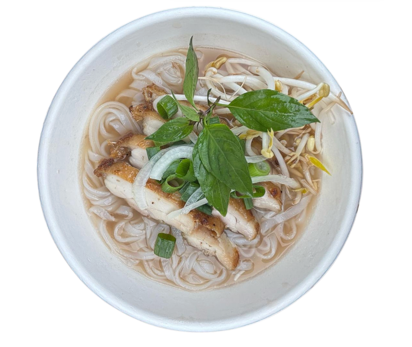 Noodle Soup with BBQ Chicken (Phở Gà Nướng)