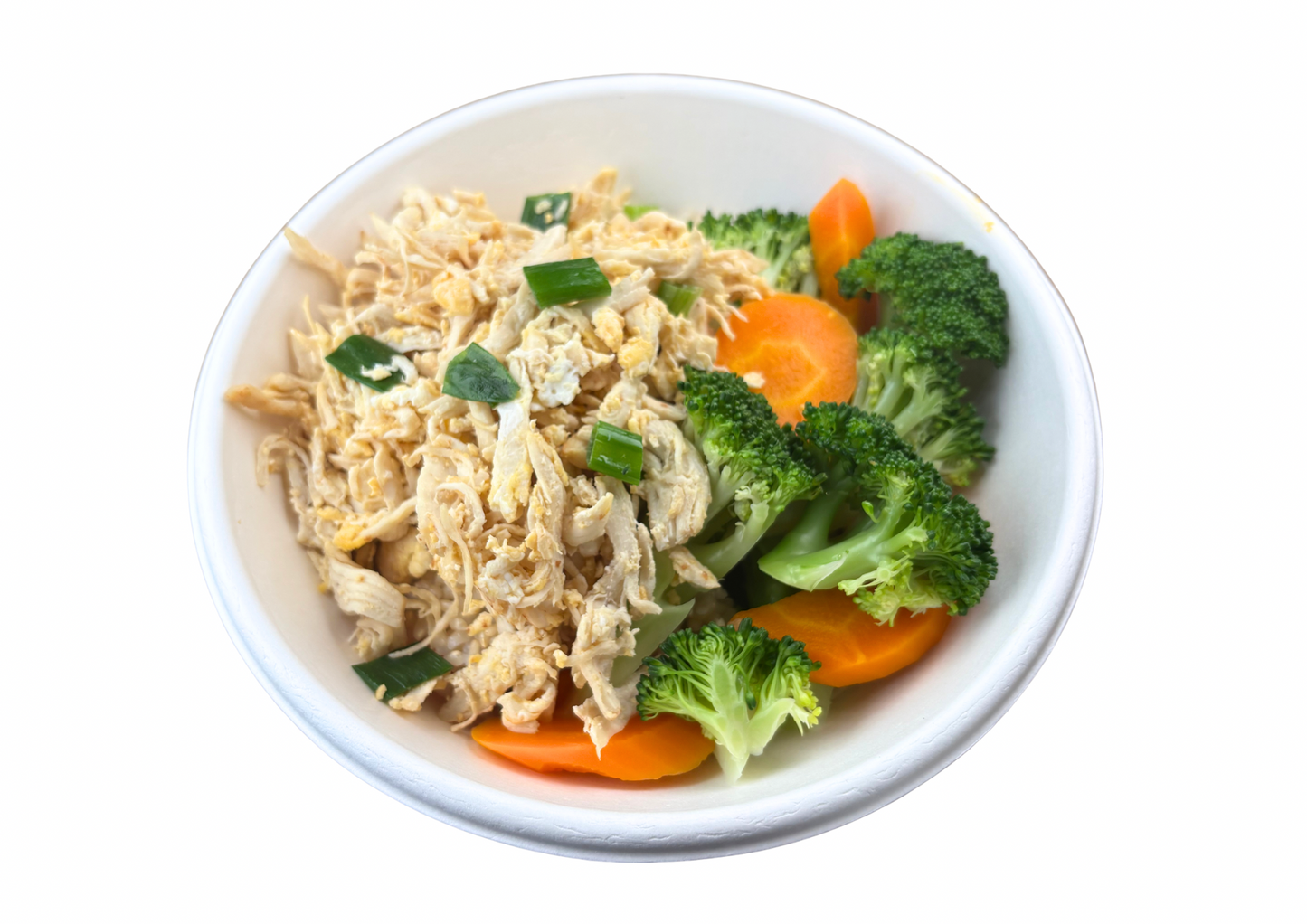 Stir Fried Chicken & Egg On Rice (Cơm Gà Xào Trứng)
