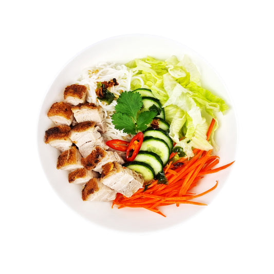 Crispy Pork Vermicelli Salad (Bún Heo Quay)