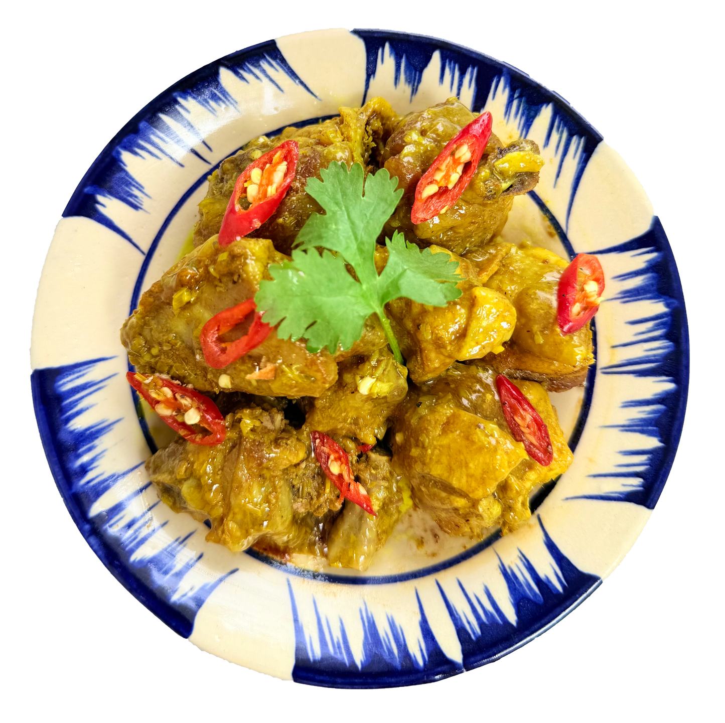 Braised Chicken with Lemongrass and Chili (Gà Kho Xả Ớt)