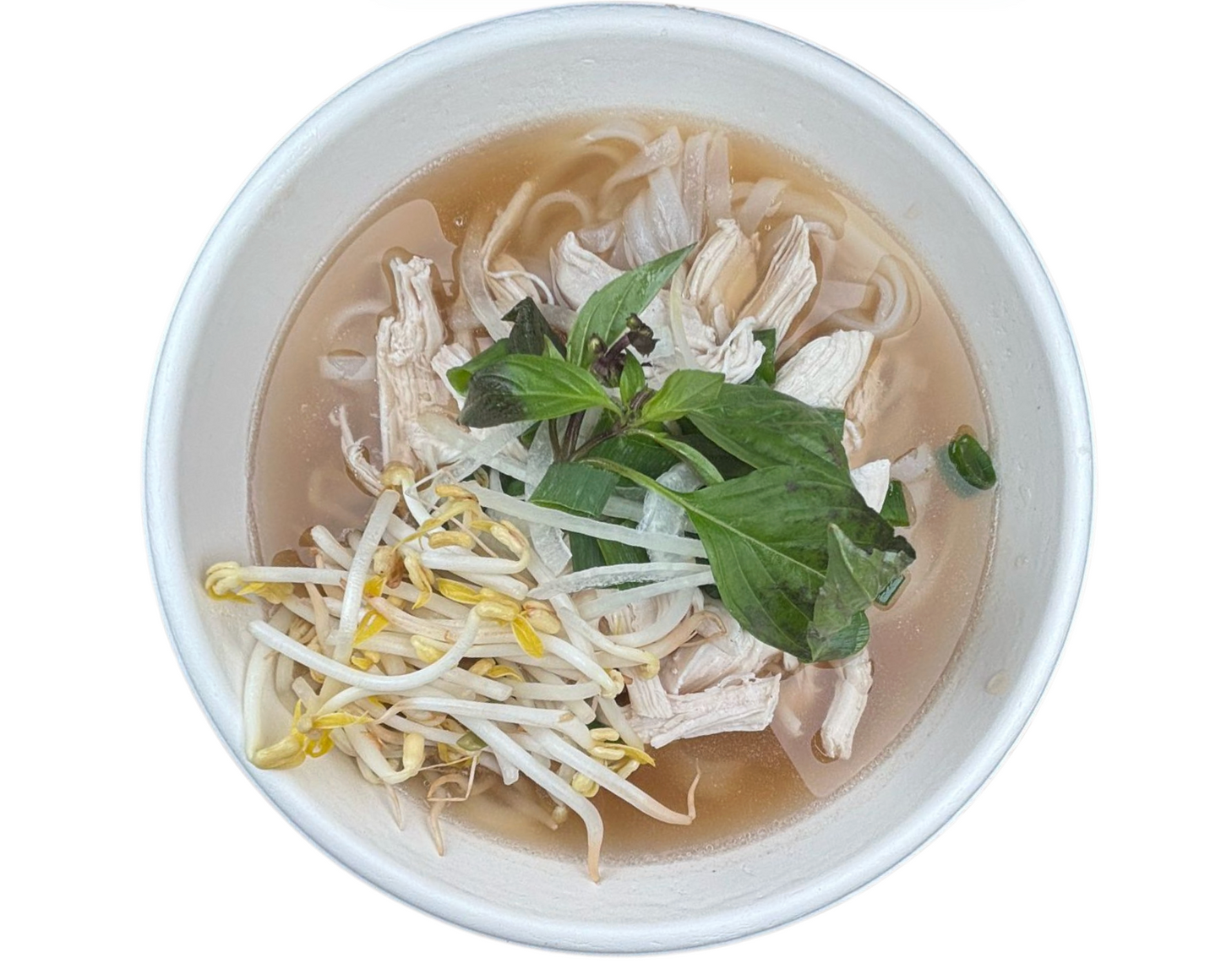Noodle Soup with Poached Chicken (Phở Gà Xé)