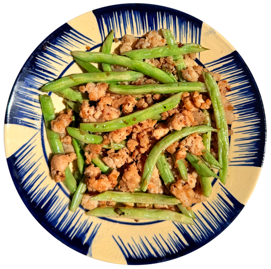 Stir Fried Green Beans with Pork Mince (Đậu Que Xào Thịt Bằm)